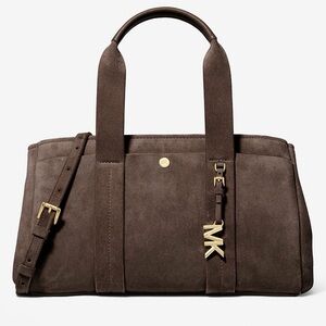 MICHAEL MICHAEL KORS
Romee Small Suede Satchel